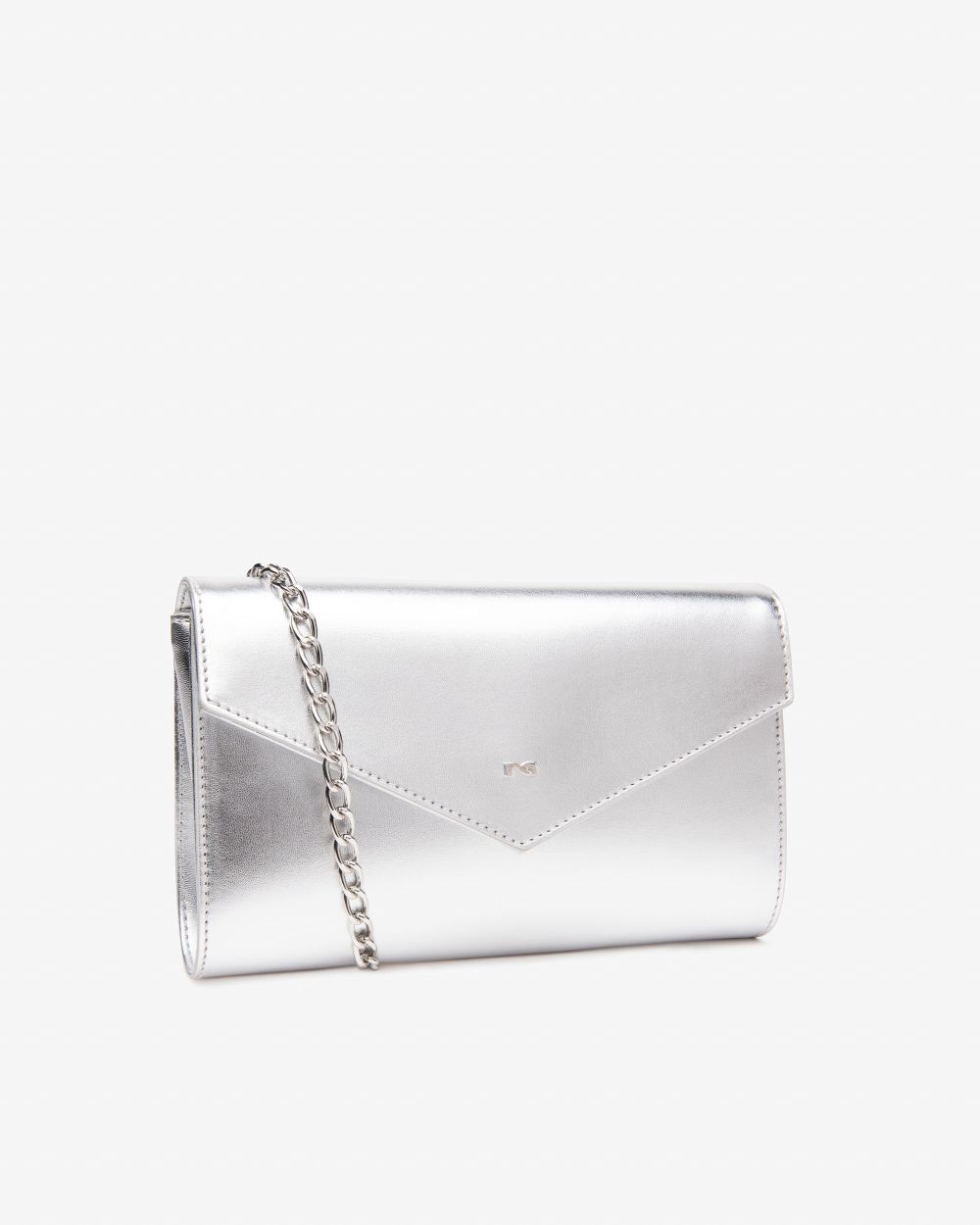 E543903DE_700 Pochette da Donna in Materiale Tecnico NeroGiardini