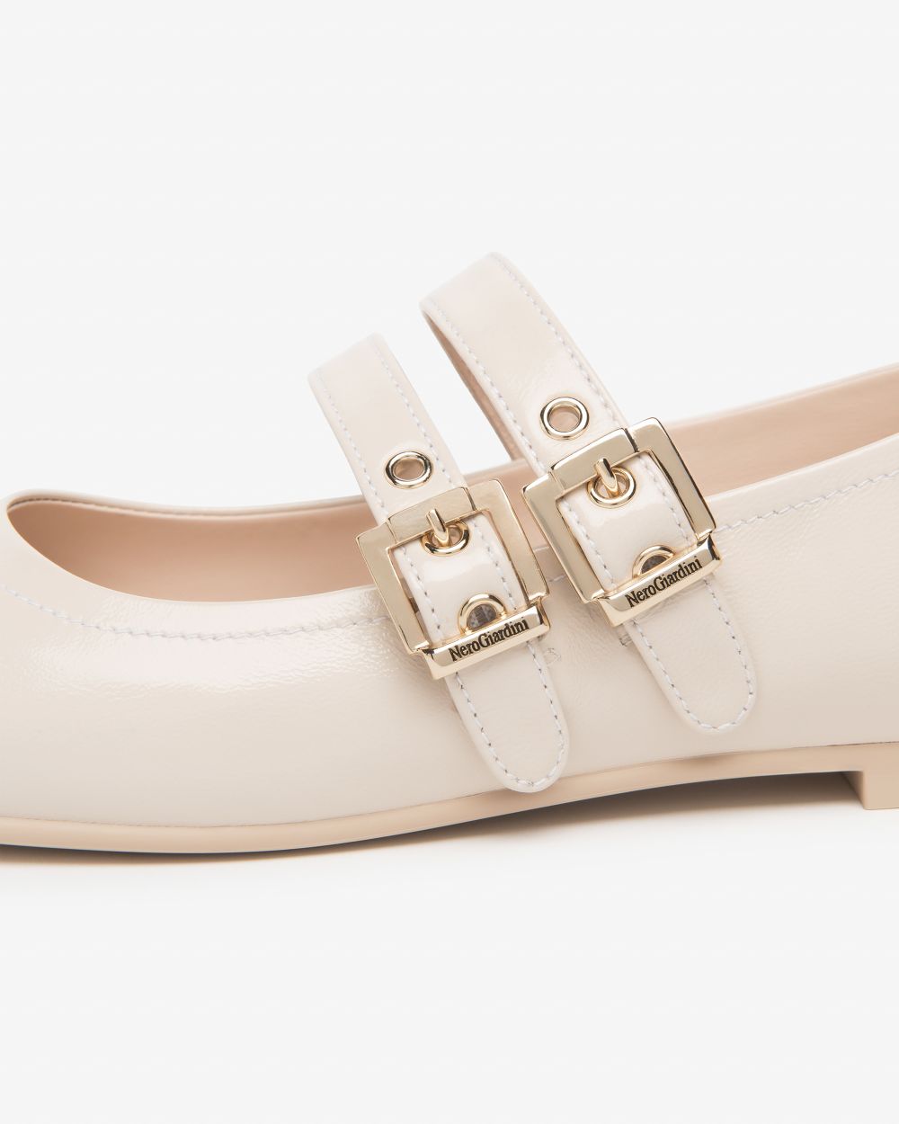 E615000D_446 Ballerine Donna in Pelle NeroGiardini