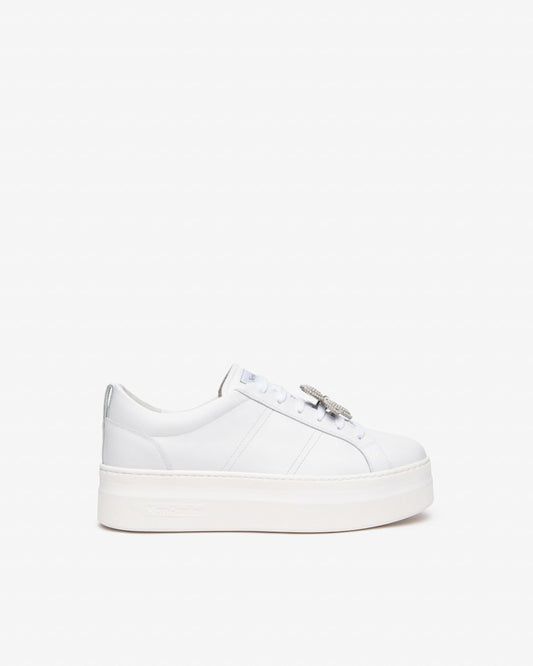 E615311D_707 Sneakers Donna in Pelle NeroGiardini