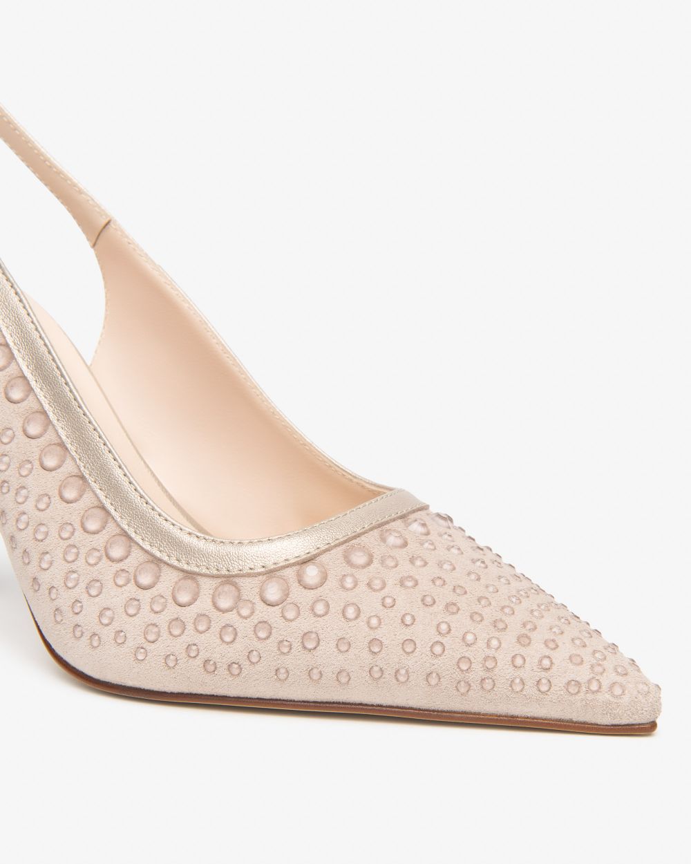 E615431DE_677 Sling-Back Donna in Pelle NeroGiardini