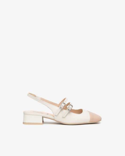 E615502D_614 Sling-Back Donna in Pelle NeroGiardini