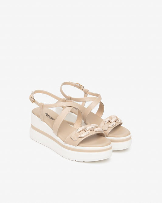 E615953D_453 Sandali Donna in Pelle NeroGiardini