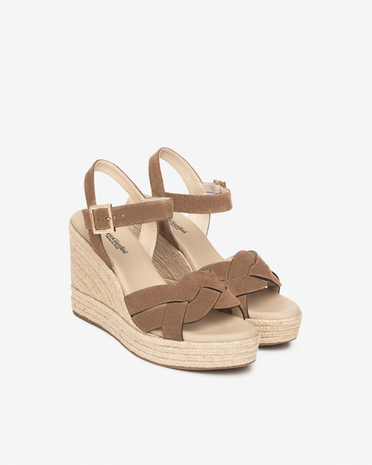 E616030D_442 Sandali Donna in Suede NeroGiardini