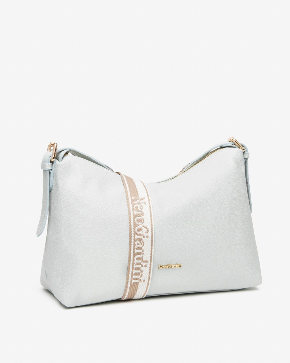 E644082D_112 Borsa a Tracolla da Donna in Materiale Tecnico NeroGiardini