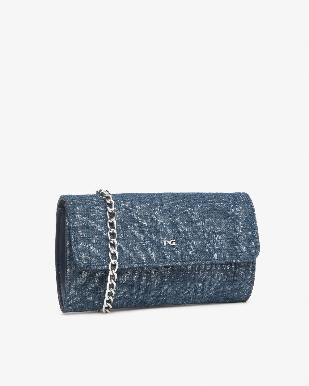 E644121DE_203 Pochette da Donna in Materiale Tecnico NeroGiardini