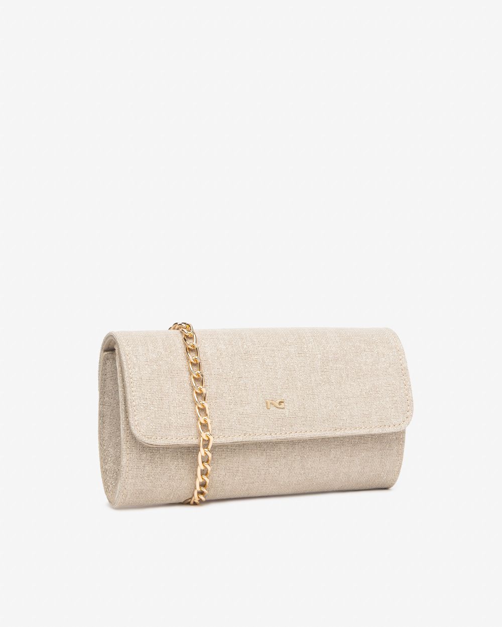 E644121DE_412 Pochette da Donna in Materiale Tecnico NeroGiardini