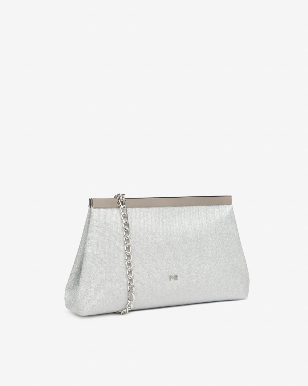 E644130DE_700 Pochette da Donna in Materiale Tecnico NeroGiardini