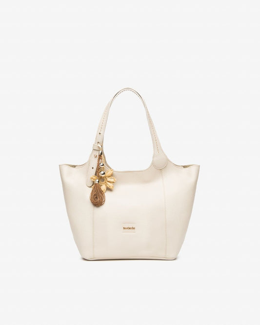 E644141D_704 Borsa a Spalla da Donna in Pelle NeroGiardini