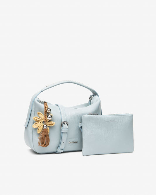 E644143D_210 Borsa Hobo da Donna in Pelle NeroGiardini