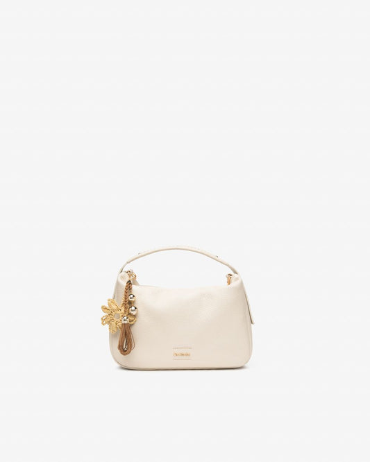E644143D_704 Borsa Hobo da Donna in Pelle NeroGiardini