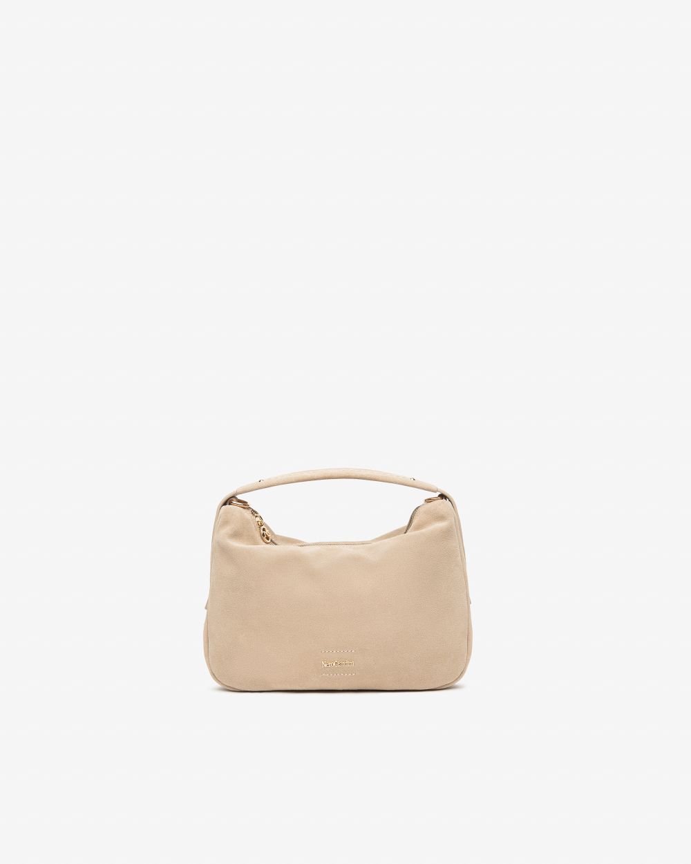 E644146D_421 Borsa Hobo da Donna in Camoscio NeroGiardini