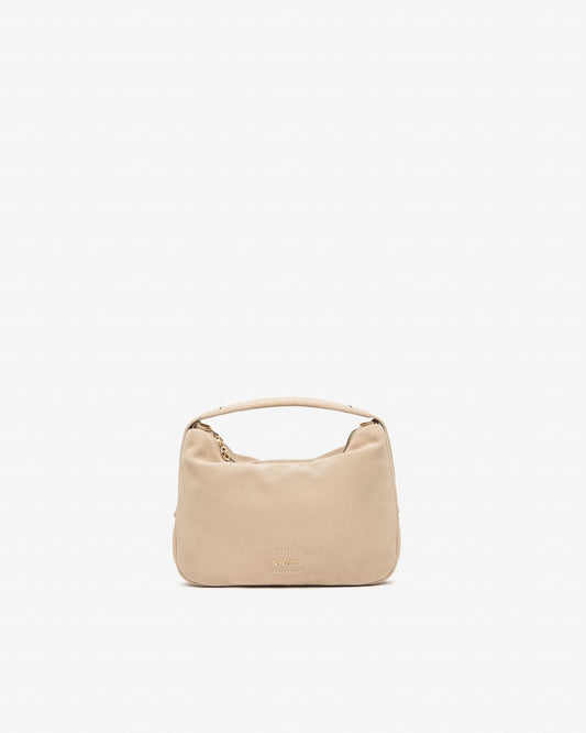 E644146D_421 Borsa Hobo da Donna in Camoscio NeroGiardini