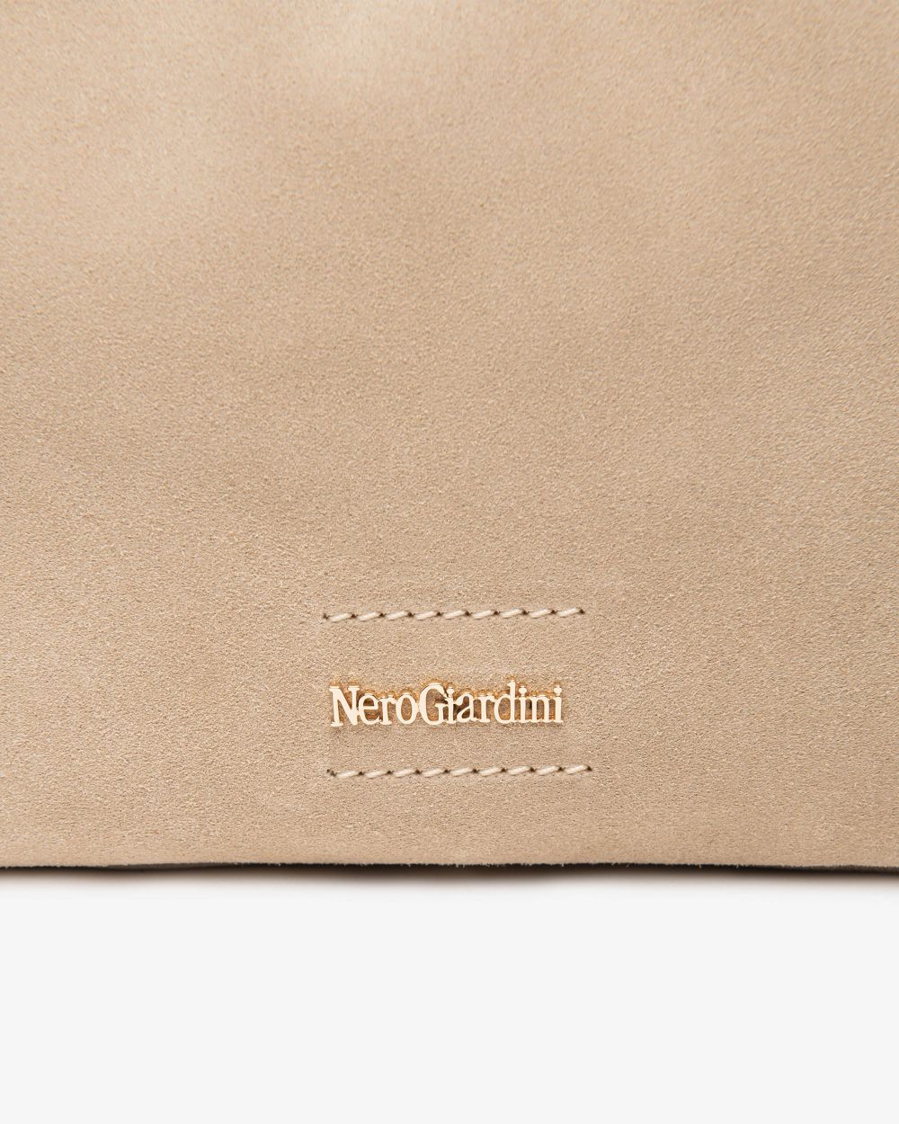 E644146D_421 Borsa Hobo da Donna in Camoscio NeroGiardini