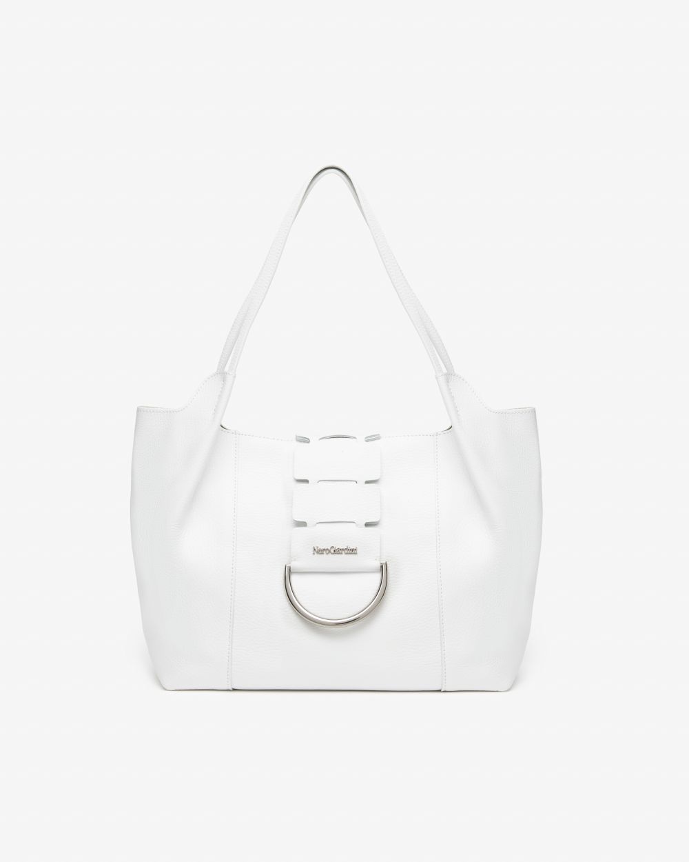 E644160D_707 Borsa a Spalla da Donna in Pelle NeroGiardini