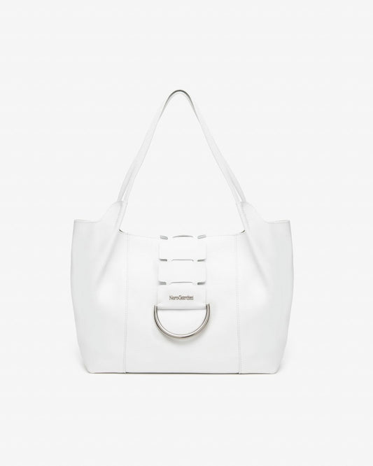 E644160D_707 Borsa a Spalla da Donna in Pelle NeroGiardini