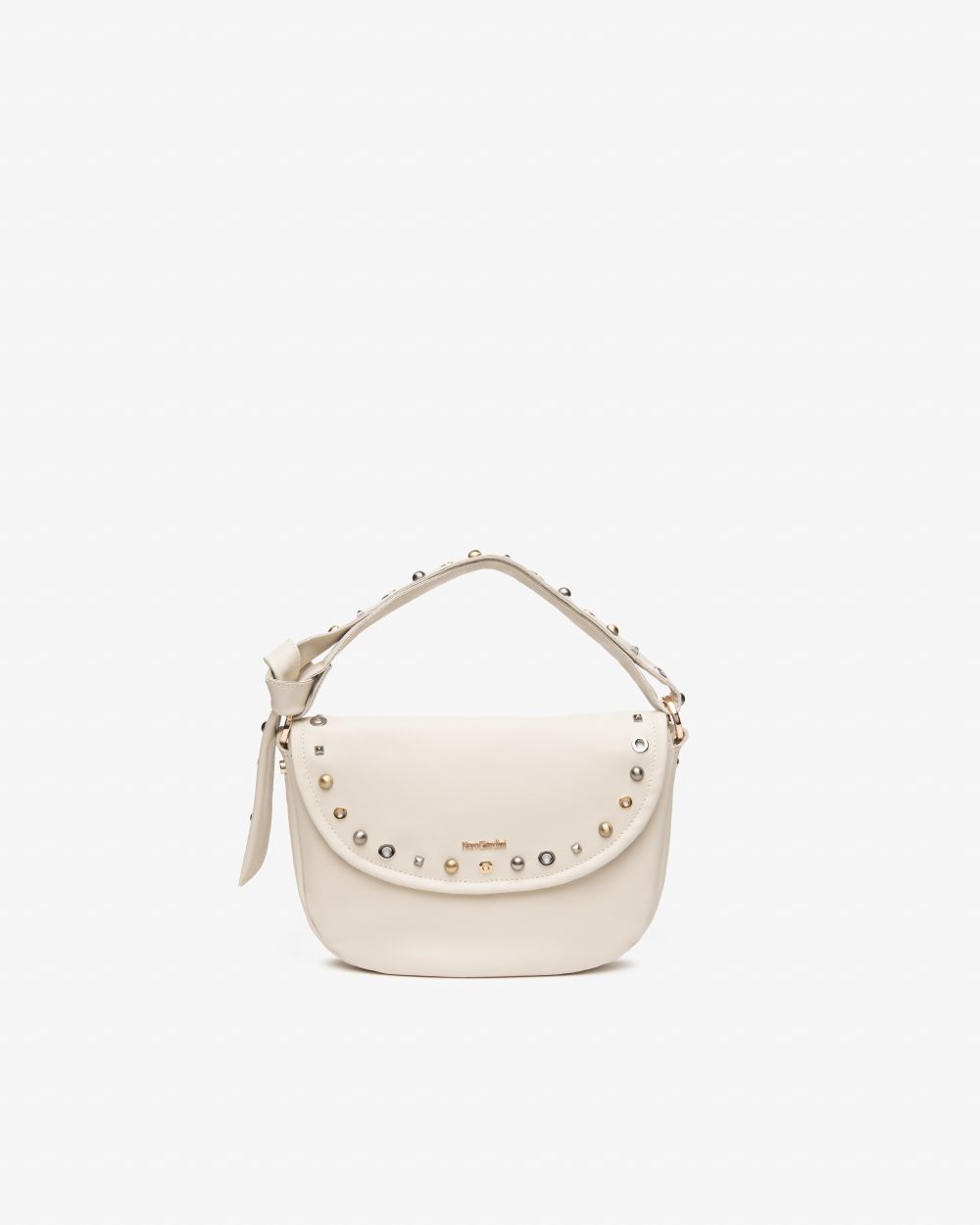 E644171D_704 Borsa Hobo da Donna in Pelle NeroGiadini