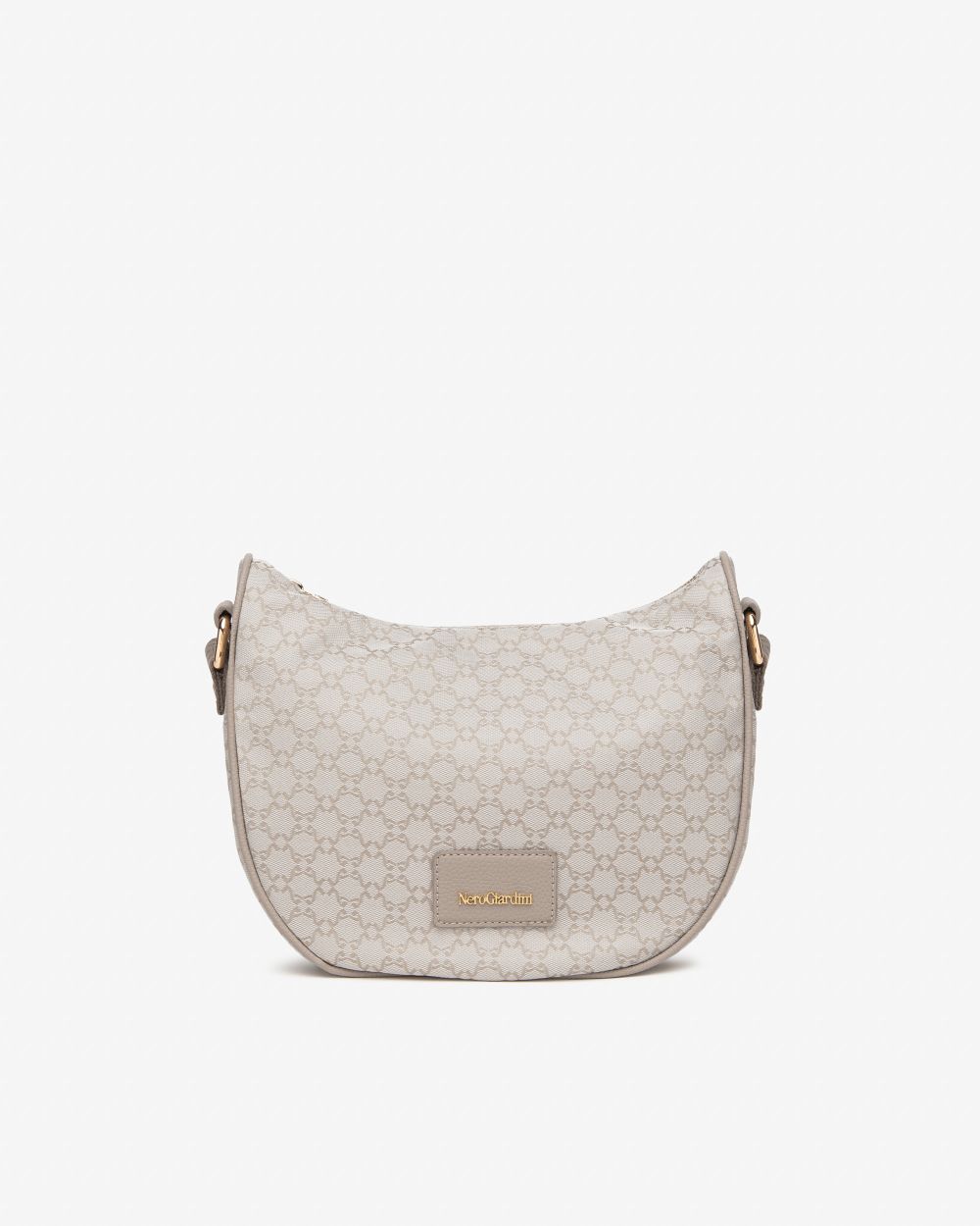 E644210D_331 Borsa a Tracolla da Donna in Materiale Tecnico NeroGiardini
