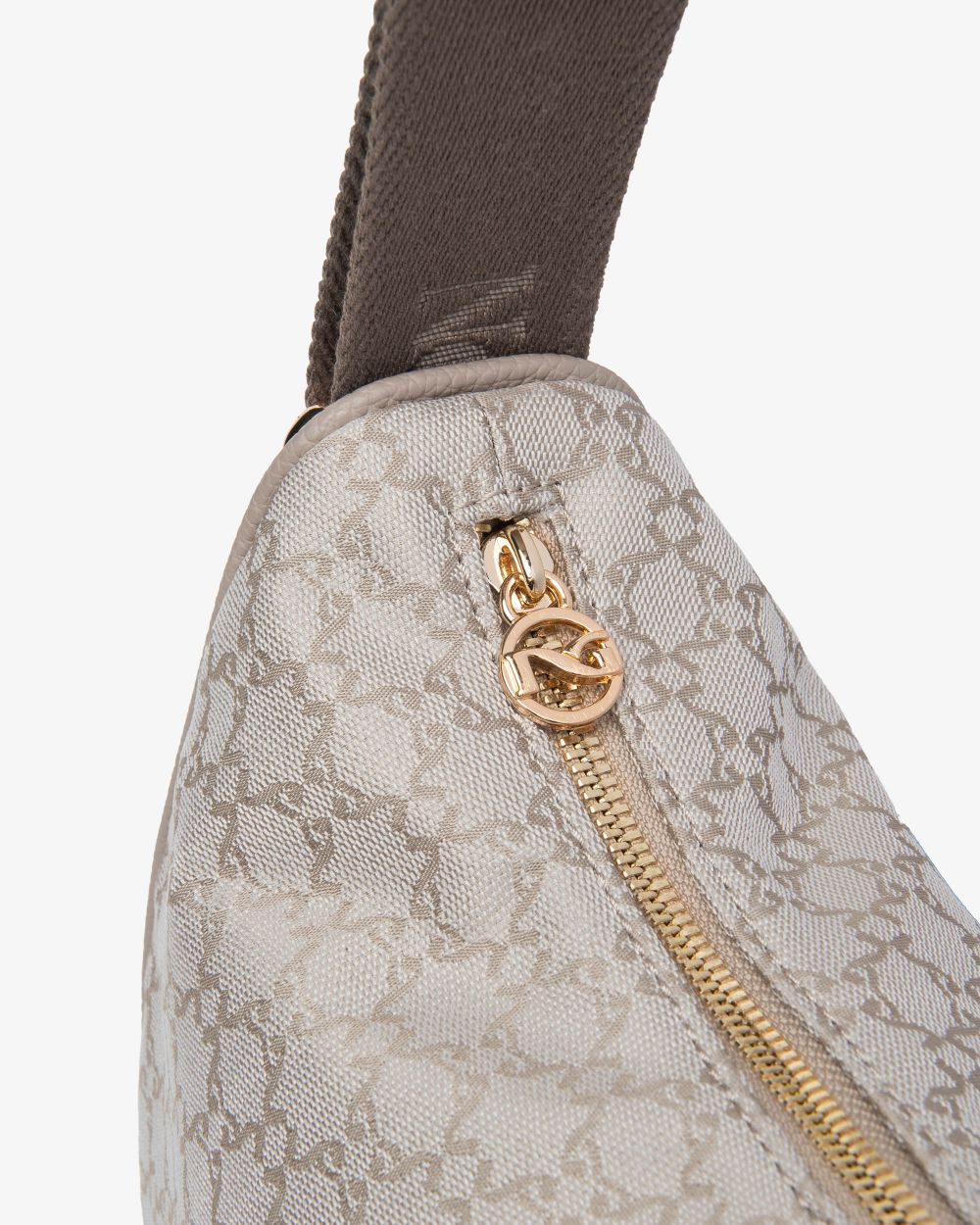 E644210D_331 Borsa a Tracolla da Donna in Materiale Tecnico NeroGiardini