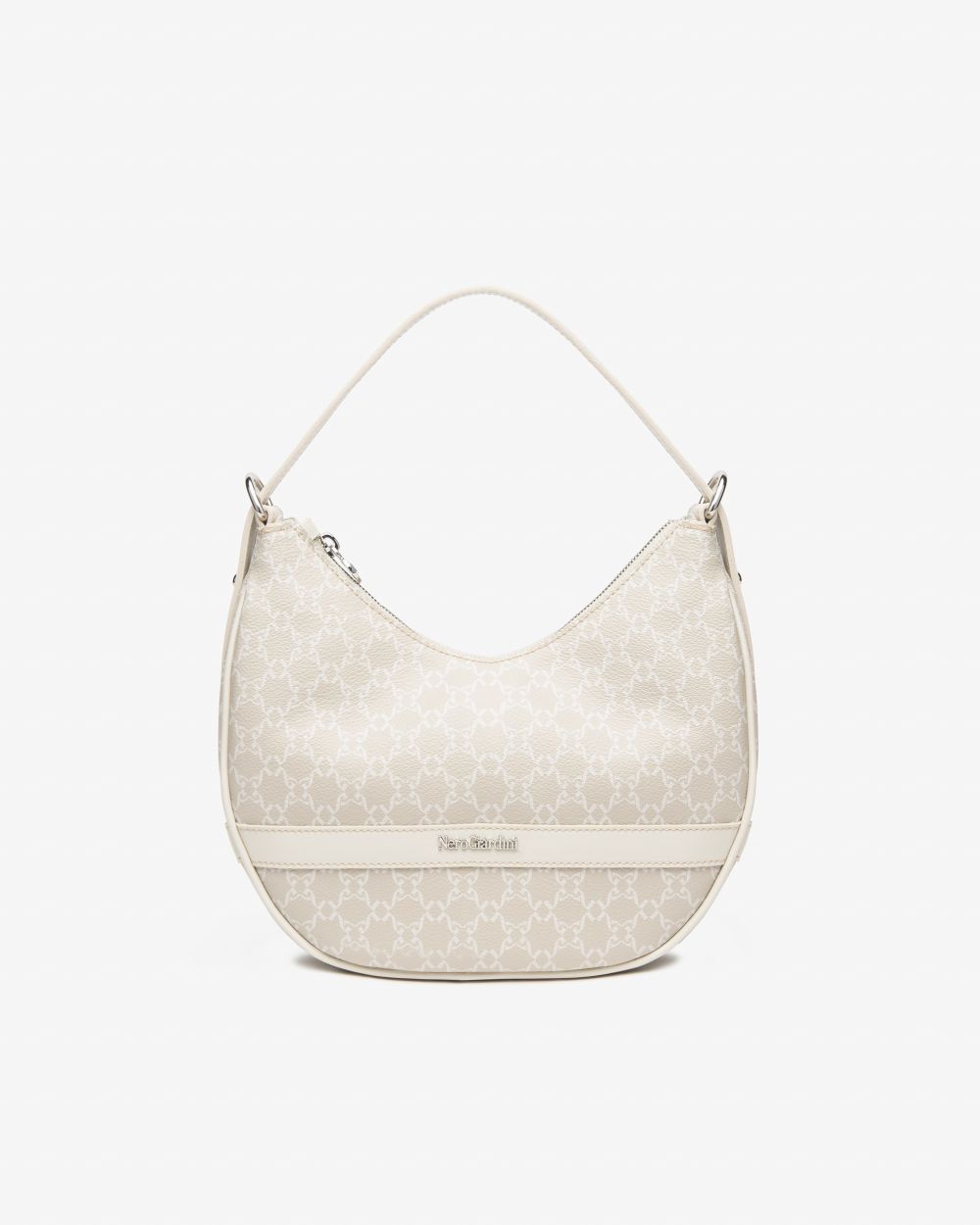 E644222D_506 Borsa Hobo da Donna in Materiale Tecnico NeroGiardini