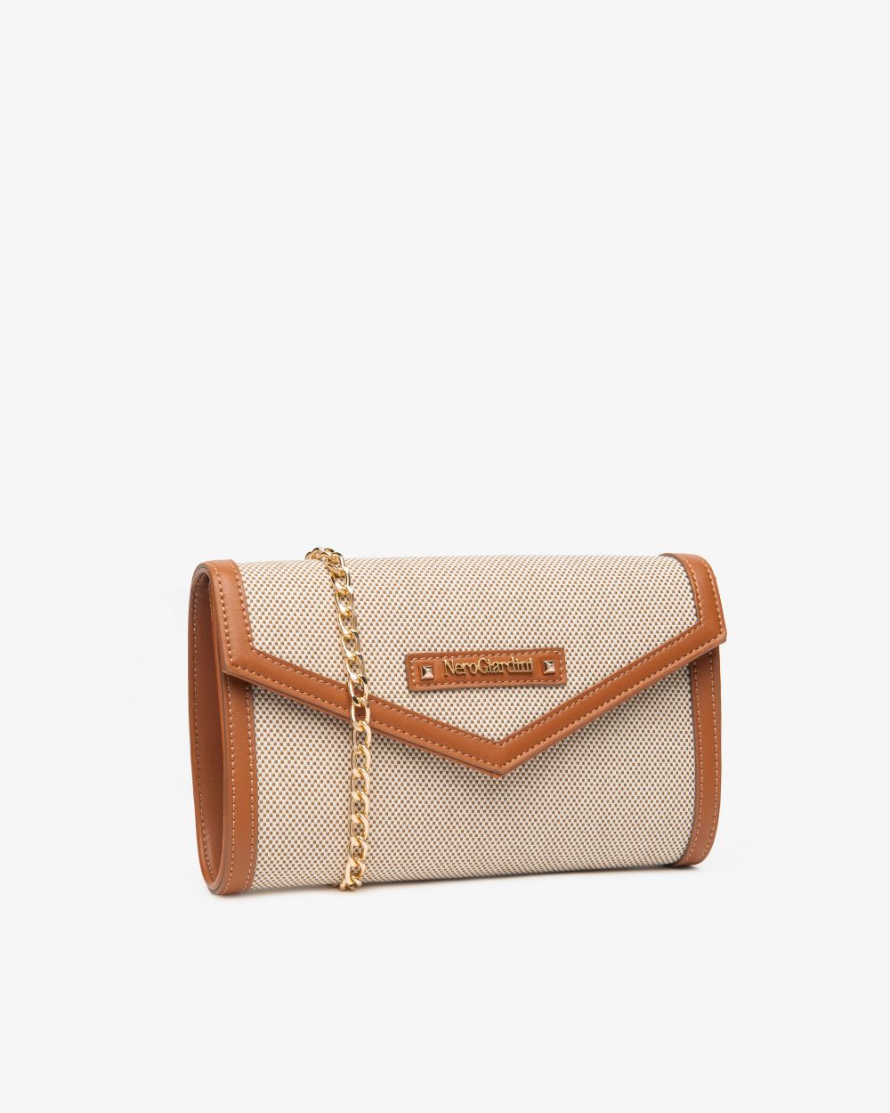 E644242D_400 Pochette da Donna in Materiale Tecnico NeroGiardini