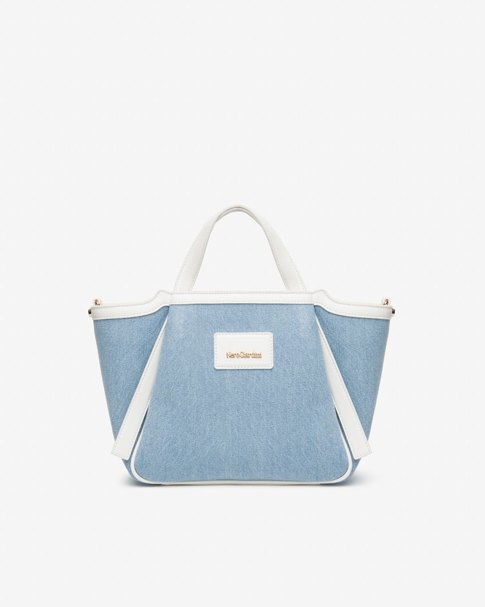 E644251D_214 Borsa Tote da Donna in Materiale Tecnico NeroGiardini