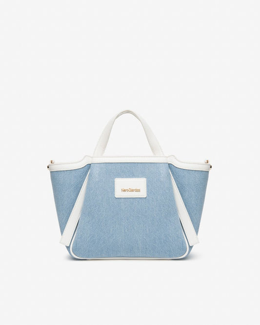 E644251D_214 Borsa Tote da Donna in Materiale Tecnico NeroGiardini