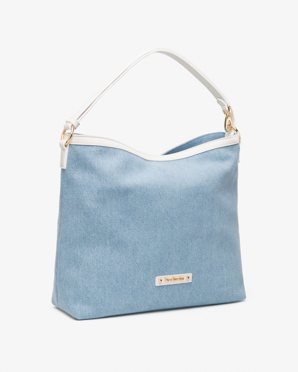 E644252D_214 Borsa a Spalla da Donna in Materiale Tecnico NeroGiardini