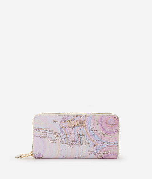 Geo Dots Art portafoglio zip-around Multicolor Alviero Martini
