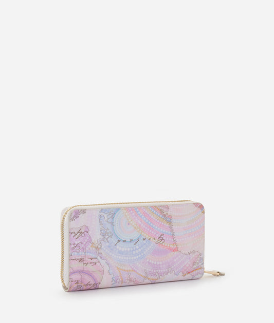 Geo Dots Art portafoglio zip-around Multicolor Alviero Martini