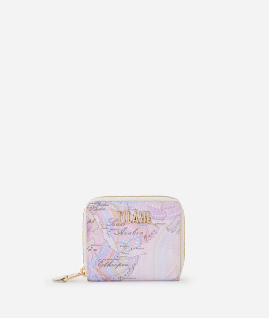 Geo Dots Art portafoglio zip-around piccolo Multicolor Alviero Martini