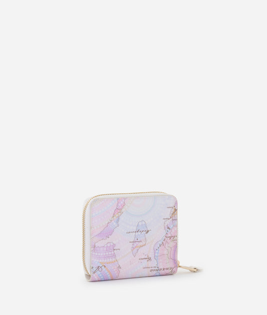 Geo Dots Art portafoglio zip-around piccolo Multicolor Alviero Martini