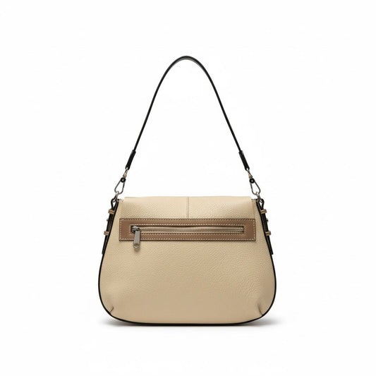 Borsa a Spalla  'Doge' in Pelle Beige - Pelletteria Veneta