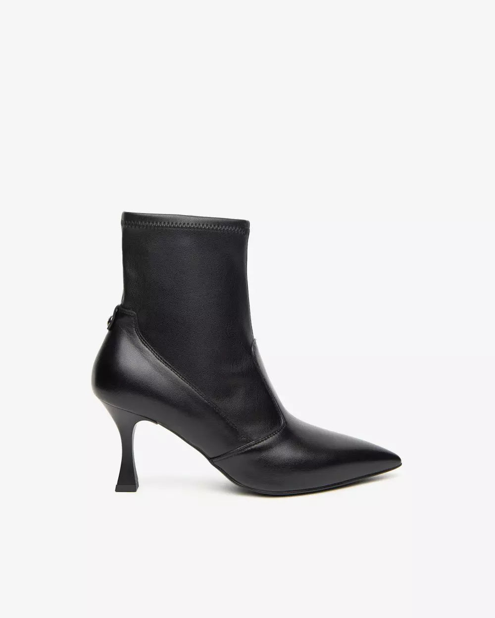 Art. I410830DE/100 Tronchetti Donna in Pelle e Materiale Tecnico