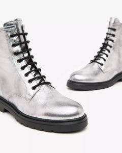 Art. I412006D/115 Anfibi Donna in Pelle