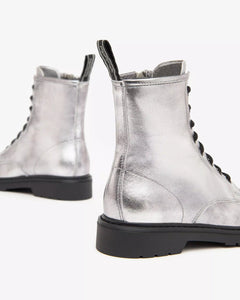 Art. I412006D/115 Anfibi Donna in Pelle