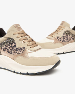 Art. I514060D/410 Sneakers Donna in Suede, Pelle e Materiale Tecnico