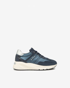 Art. I514065D/207 Sneakers Donna in Suede, Pelle e Materiale Tecnico