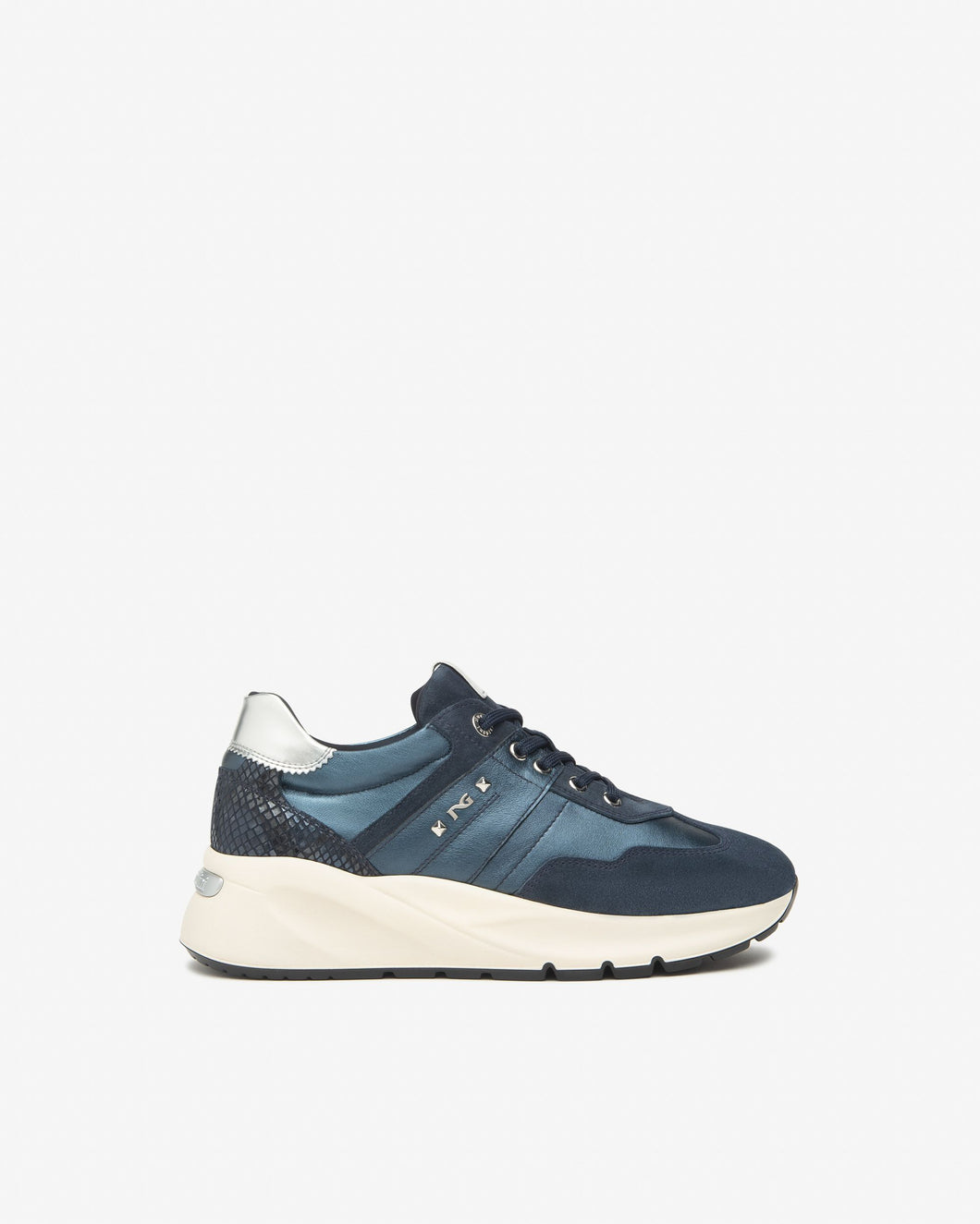 Art. I514065D/207 Sneakers Donna in Suede, Pelle e Materiale Tecnico
