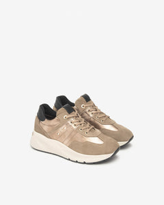 Art. I514066D/501 Sneakers Donna in Suede, Pelle e Materiale Tecnico