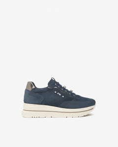 Art. I514105D/207 Sneakers Donna in Suede e Materiale Tecnico