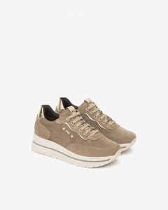 Art. I514105D/501 Sneakers Donna in Suede e Materiale Tecnico