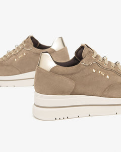 Art. I514105D/501 Sneakers Donna in Suede e Materiale Tecnico