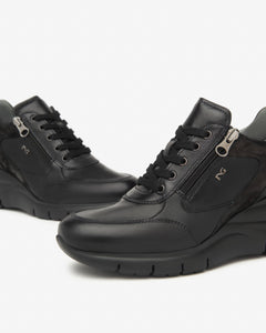 Art. I514120D/100 Sneakers Donna in Pelle e Materiale Tecnico