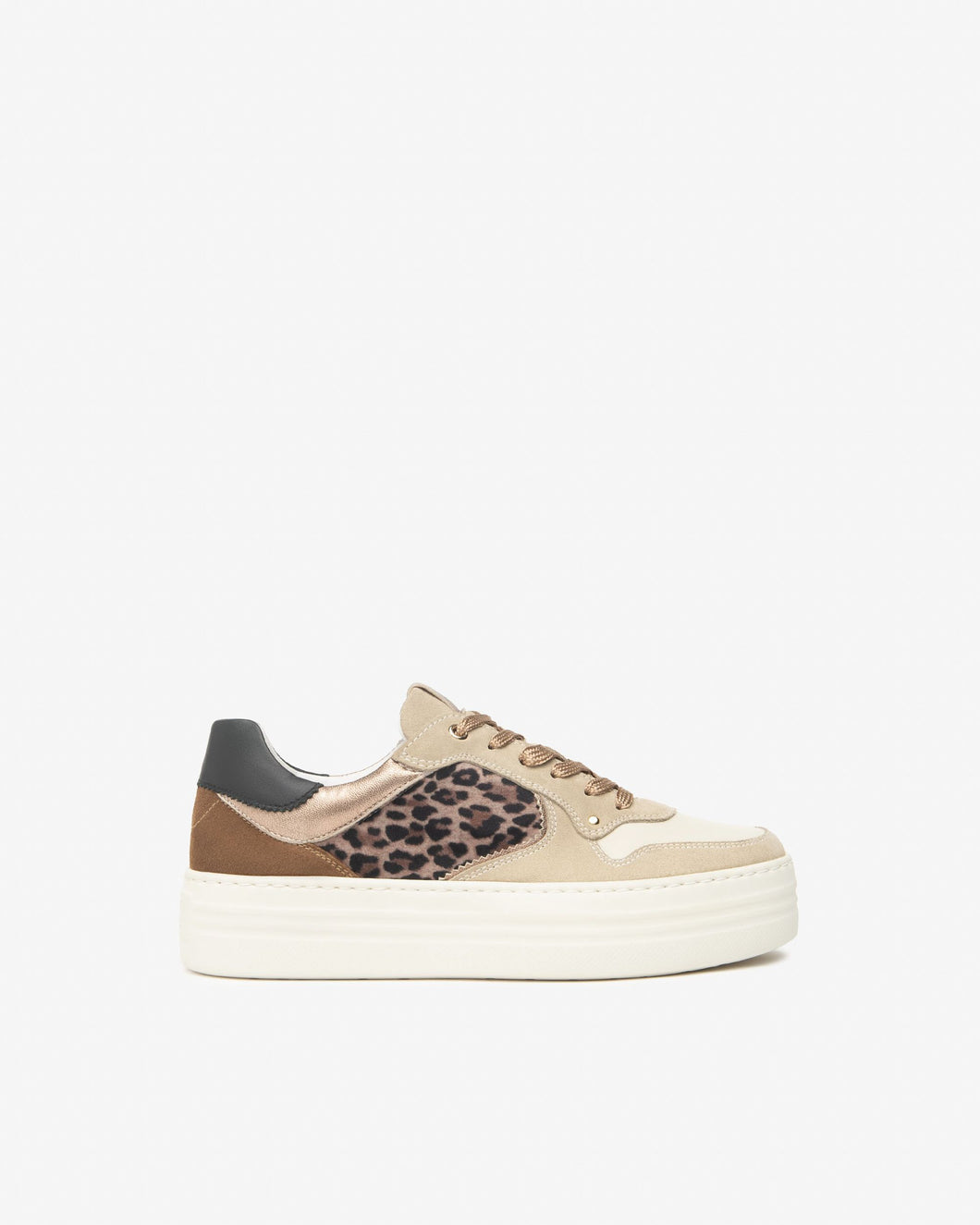 Art. I514181D/410 Sneakers Donna in Suede, Pelle e Materiale Tecnico