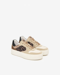 Art. I514181D/410 Sneakers Donna in Suede, Pelle e Materiale Tecnico