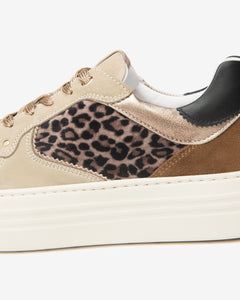 Art. I514181D/410 Sneakers Donna in Suede, Pelle e Materiale Tecnico