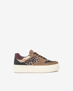 Art. I514182D/442 Sneakers Donna in Suede, Pelle e Materiale Tecnico
