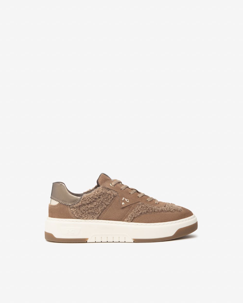 Art. I514226D/442 Sneakers Donna in Suede, Tessuto e Materiale Tecnico