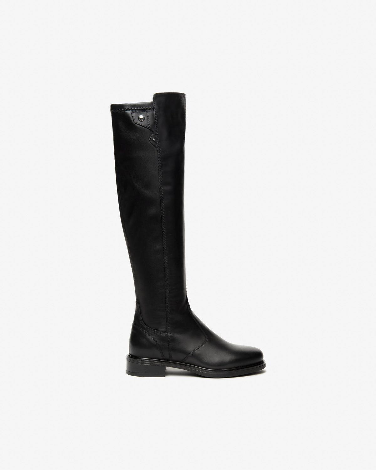 NeroGiardini Stivali da donna in pelle e tessuto tecnico I514705D-100