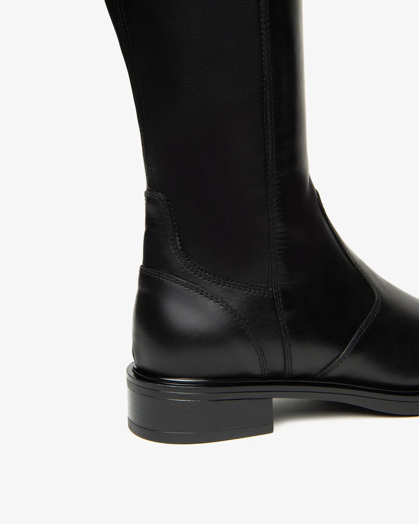 NeroGiardini Stivali da donna in pelle e tessuto tecnico I514705D-100
